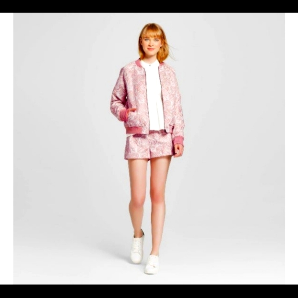 NWT Victoria Beckham JacketxShort Set M/6